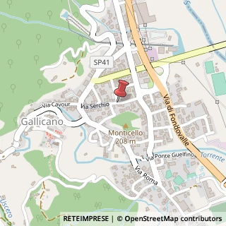 Mappa Via Serchio,  28, 55027 Gallicano, Lucca (Toscana)
