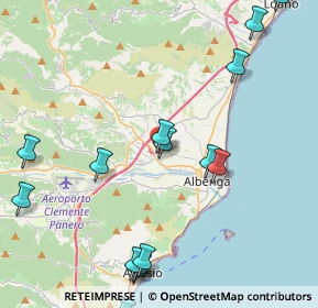 Mappa Piazza Don Luciano Bertora, 17031 Albenga SV, Italia (5.39533)