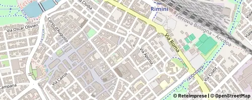 Mappa Rimini