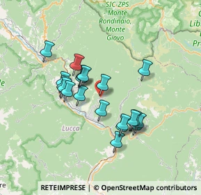 Mappa Località Al Lago, 55025 Coreglia Antelminelli LU, Italia (5.987)