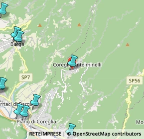 Mappa Località Al Lago, 55025 Coreglia Antelminelli LU, Italia (3.52455)