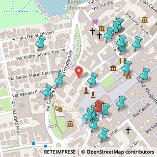 Mappa Via Agostino di Duccio, 47923 Rimini RN, Italia (0.169)