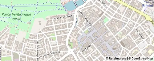 Mappa Rimini