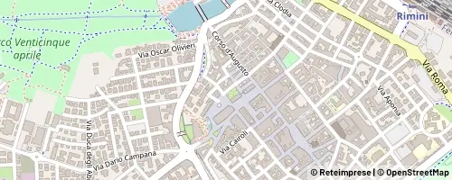 Mappa Rimini