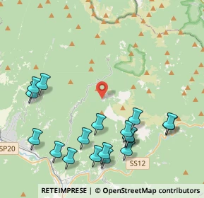 Mappa Via Rughe, 55022 Bagni di Lucca LU, Italia (5.05444)