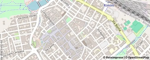 Mappa Rimini