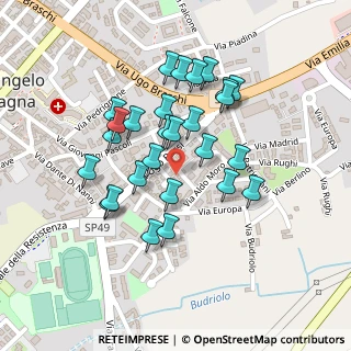 Mappa Via I Maggio, 47822 Santarcangelo di Romagna RN, Italia (0.20259)