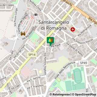 Mappa Via Piave, 57, 47822 Santarcangelo di Romagna, Rimini (Emilia Romagna)