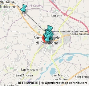 Mappa Via G. Cagnacci, 47822 Santarcangelo di Romagna RN, Italia (0.64909)
