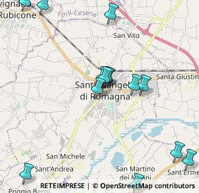 Mappa Via G. Cagnacci, 47822 Santarcangelo di Romagna RN, Italia (2.37143)