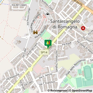 Mappa Viale G. Marini, 12/14, 47822 Santarcangelo di Romagna, Rimini (Emilia Romagna)