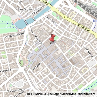 Mappa Via Alessandro Gambalunga, 26/A, 47921 Rimini, Rimini (Emilia Romagna)