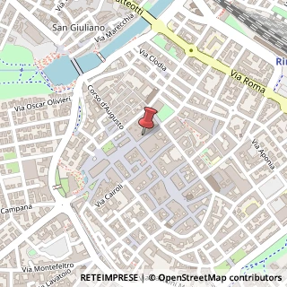 Mappa Via Alessandro Gambalunga, 14, 47921 Rimini, Rimini (Emilia Romagna)