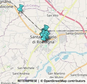 Mappa Via Piave, 47822 Santarcangelo di Romagna RN, Italia (0.63091)