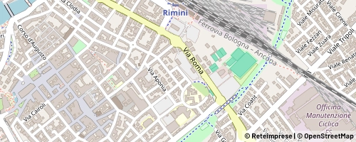 Mappa Rimini