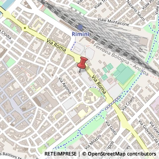 Mappa Via Cesare Clementini, 33, 47921 Rimini, Rimini (Emilia Romagna)