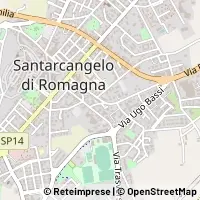Mapa Santarcangelo di Romagna