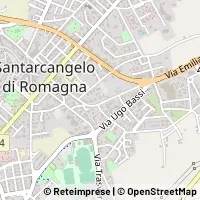 Map Santarcangelo di Romagna