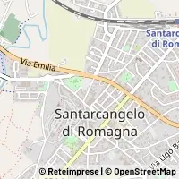 Kaart Santarcangelo di Romagna
