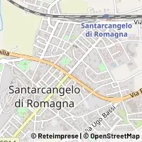 Map Santarcangelo di Romagna