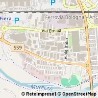Map Rimini