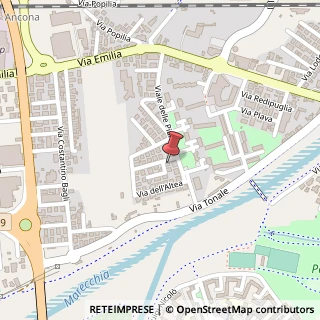 Mappa Via dell'Acetosella, 4, 47921 Rimini, Rimini (Emilia Romagna)