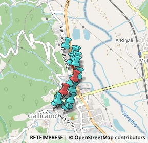 Mappa Strada Provinciale 20 Lodovica, 55027 Gallicano LU, Italia (0.3055)