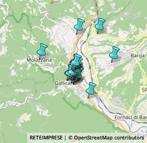 Mappa Strada Provinciale 20 Lodovica, 55027 Gallicano LU, Italia (0.842)