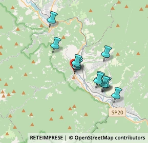 Mappa Strada Provinciale 20 Lodovica, 55027 Gallicano LU, Italia (2.91667)