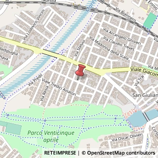 Mappa Viale Lodovico Cenci, 25/A, 47921 Rimini, Rimini (Emilia Romagna)