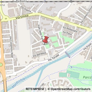 Mappa Viale delle Piante, 46, 47921 Rimini, Rimini (Emilia Romagna)