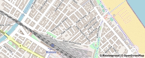 Mappa Rimini