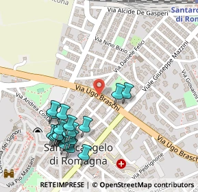 Mappa Via Daniele Felici, 47822 Santarcangelo di Romagna RN, Italia (0.29)