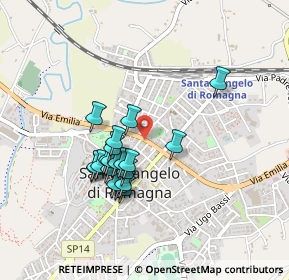 Mappa Via Daniele Felici, 47822 Santarcangelo di Romagna RN, Italia (0.3765)