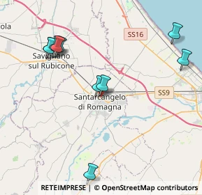 Mappa Via Daniele Felici, 47822 Santarcangelo di Romagna RN, Italia (5.32583)