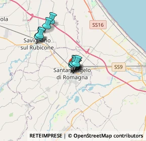 Mappa Via Daniele Felici, 47822 Santarcangelo di Romagna RN, Italia (2.2375)