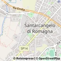 Map Santarcangelo di Romagna