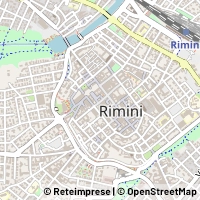 Hartă Rimini