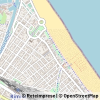 Kaart Rimini