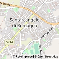 Map Santarcangelo di Romagna