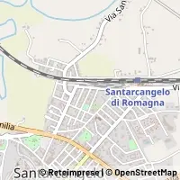 Map Santarcangelo di Romagna