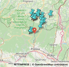 Mappa Via del Pianaccio, 51100 Pistoia PT, Italia (12.05684)