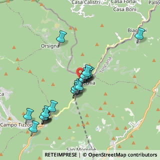 Mappa Via del Pianaccio, 51100 Pistoia PT, Italia (1.78182)