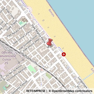 Mappa Viale Regina Elena, 55, 47921 Rimini, Rimini (Emilia Romagna)