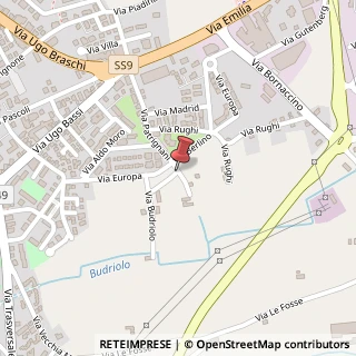 Mappa Via Budriolo, 83, 47822 Santarcangelo di Romagna, Rimini (Emilia Romagna)