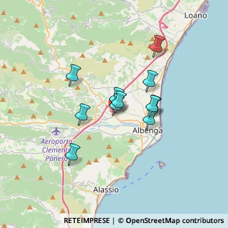 Mappa Via Pieve di Teco, 17031 Albenga SV, Italia (2.67091)