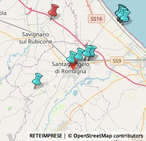 Mappa /o Centro Teorema, 47822 Santarcangelo di Romagna RN, Italia (5.39533)