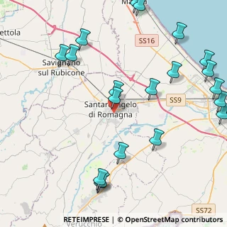 Mappa /o Centro Teorema, 47822 Santarcangelo di Romagna RN, Italia (5.69)