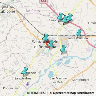Mappa /o Centro Teorema, 47822 Santarcangelo di Romagna RN, Italia (2.00636)