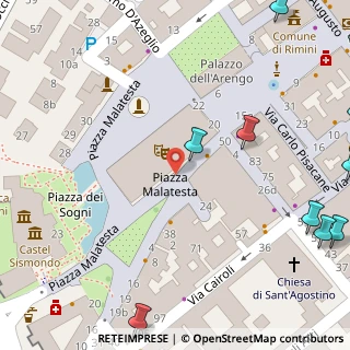 Mappa Via Luigi Poletti, 47923 Rimini RN, Italia (0.149)